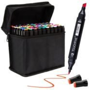 MARKERY TOUCHFIVE 60 SZTUK DWUSTRONNE Z ETUI
