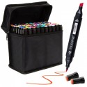 MARKERY TOUCHFIVE 60 SZTUK DWUSTRONNE Z ETUI