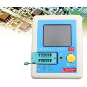 TESTER ELEMENT&Oacute;W ELEKTRONICZNYCH LCR-T7 Z WYŚWIETLACZEM