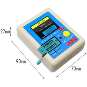 TESTER ELEMENT&Oacute;W ELEKTRONICZNYCH LCR-T7 Z WYŚWIETLACZEM