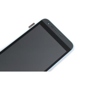 WYŚWIETLACZ Z DIGITIZEREM HTC DESIRE 620 SZARY NIEBIESKA RAMKA