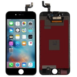 WYŚWIETLACZ I DIGITIZER IPHONE 6S A1633 A1688 CZARNY RAMKA