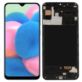 WYŚWIETLACZ Z DIGITIZEREM SAMSUNG GALAXY A30S A307FN A307 Z RAMKĄ CZARNY