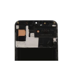 WYŚWIETLACZ Z DIGITIZEREM SAMSUNG GALAXY A30S A307FN A307 Z RAMKĄ CZARNY