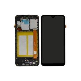 WYŚWIETLACZ Z DIGITIZEREM SAMSUNG GALAXY A10E A20E SM-A202F SM-A202 Z RAMKĄ FULL SET