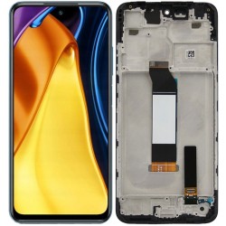 WYŚWIETLACZ I DIGITIZER XIAOMI POCO M3 PRO 5G XIAOMI NOTE 10 5G Z RAMKĄ