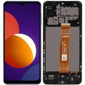 WYŚWIETLACZ Z DIGITIZEREM SAMSUNG GALAXY A12 SM-125 IPS Z RAMKĄ