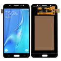 WYŚWIETLACZ Z DIGITIZEREM SAMSUNG GALAXY J7 2016 J710 SM-J710FN FULL SET CZARNY