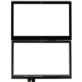 DIGITIZER DOTYK EKRAN LENOVO FLEX 2-14 2-14D CZARNY