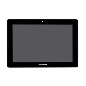 WYŚWIETLACZ Z DIGITIZEREM LENOVO A7600 A10-70 CZARNY Z RAMKĄ
