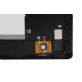 WYŚWIETLACZ Z DIGITIZEREM LENOVO A7600 A10-70 CZARNY Z RAMKĄ