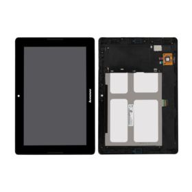 WYŚWIETLACZ Z DIGITIZEREM LENOVO A7600 A10-70 CZARNY Z RAMKĄ