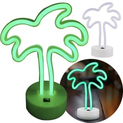 LAMPKA NOCNA LED PALMA 3D USB