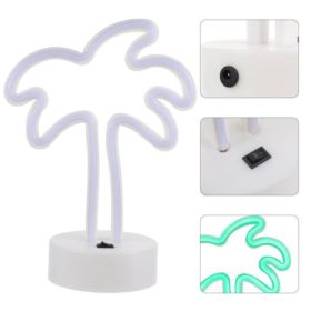 LAMPKA NOCNA LED PALMA 3D USB