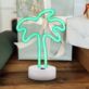 LAMPKA NOCNA LED PALMA 3D USB