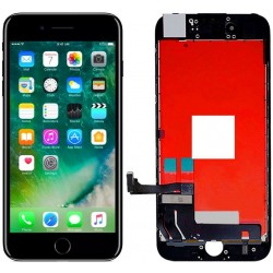 WYŚWIETLACZ Z DIGITIZEREM FULL SET IPHONE 7 A1660 A1778 CZARNY Z RAMKĄ