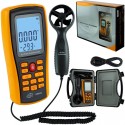 ANEMOMETR BENETECH GM8902 Z WALIZKĄ WIATROMIERZ