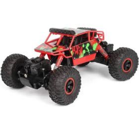 SAMOCH&Oacute;D ZDALNIE STEROWANY RC 4X4 JEEP 1:18 RALLY CAR CZERWONY
