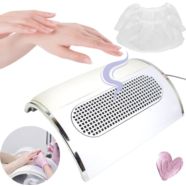 POCHŁANIACZ PYŁU DO PAZNOKCI Z 3 WIATRAKAMI 40W BIAŁY
