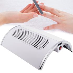 POCHŁANIACZ PYŁU DO PAZNOKCI Z 3 WIATRAKAMI 40W BIAŁY