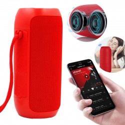GŁOŚNIK BLUETOOTH BEZPRZEWODOWY CZERWONY C-117