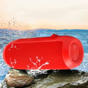 GŁOŚNIK BLUETOOTH BEZPRZEWODOWY CZERWONY C-117