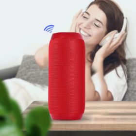 GŁOŚNIK BLUETOOTH BEZPRZEWODOWY CZERWONY C-117