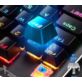 KLAWIATURA MECHANICZNA PRZEWODOWA LEWA DLA GRACZY 35 KLAWISZY PODŚWIETLANA RGB