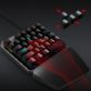 KLAWIATURA MECHANICZNA PRZEWODOWA LEWA DLA GRACZY 35 KLAWISZY PODŚWIETLANA RGB