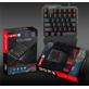 KLAWIATURA MECHANICZNA PRZEWODOWA LEWA DLA GRACZY 35 KLAWISZY PODŚWIETLANA RGB