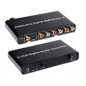 KONWERTER DEKODER SYGNAŁU CYFROWEGO NA ANALOGOWY COAXIAL SPDIF NA RCA 5.1