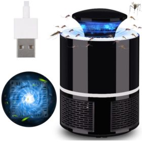 LAMPA NA KOMARY OWADOB&Oacute;JCZA USB ZASIĘG DO 40 M2 CZARNA