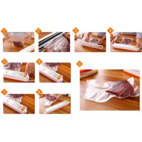 ZGRZEWARKA PR&Oacute;ŻNIOWA VACUUM SEALER DO PAKOWANIA ŻYWNOŚCI Z WORKAMI
