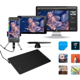 TABLET GRAFICZNY HUION H950P Z PI&Oacute;REM CZARNY
