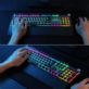 KLAWIATURA MECHANICZNA PODŚWIETLANA RGB AULA F2088
