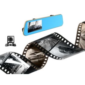 WIDEOREJESTRATOR ANYTEK N8 Z KAMERĄ COFANIA W LUSTERKU FULL HD