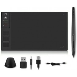 TABLET GRAFICZNY HUION WH1409 8192 Z PIÓREM CZARNY