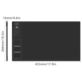 TABLET GRAFICZNY HUION WH1409 8192 Z PIÓREM CZARNY
