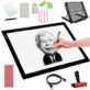 DESKA KREŚLARSKA LED A4 PODŚWIETLANA LIGHT PAD Z AKCESORIAMI