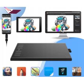 TABLET GRAFICZNY HUION 1060P Z RYSIKAMI I PI&Oacute;REM