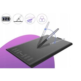 TABLET GRAFICZNY HUION 1060P Z RYSIKAMI I PI&Oacute;REM