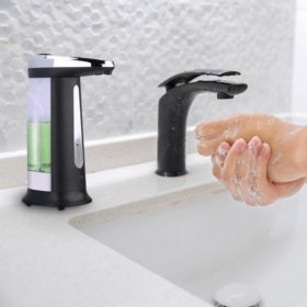 AUTOMATYCZNY DOZOWNIK PŁYN&Oacute;W DEZYNFEKACYJNYCH MYDŁA 400ML