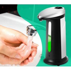 AUTOMATYCZNY DOZOWNIK PŁYN&Oacute;W DEZYNFEKACYJNYCH MYDŁA 400ML