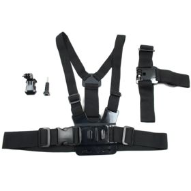 SZELKI NA TORS UCHWYT OPASKA NA GŁOWĘ DO KAMERY SPORTOWEJ  GOPRO HERO 2 3+ 4