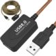 PRZEDŁUŻACZ USB 10M USB 2.0 AKTYWNY CZARNY
