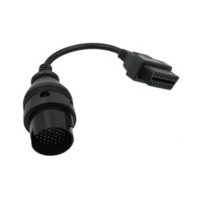 ADAPTER OBD 2 NA OBD 38 PIN DO MERCEDESA 1990-2002 PRZEJŚCI&Oacute;WKA CZARNA