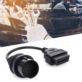 ADAPTER OBD 2 NA OBD 38 PIN DO MERCEDESA 1990-2002 PRZEJŚCIÓWKA CZARNA