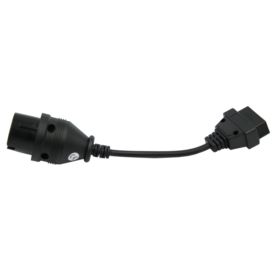 ADAPTER OBD 2 NA OBD 38 PIN DO MERCEDESA 1990-2002 PRZEJŚCI&Oacute;WKA CZARNA