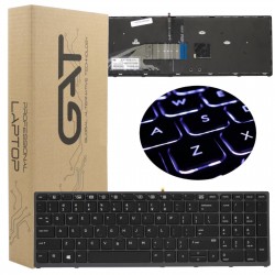 KLAWIATURA HP ZBOOK G3 17 15 848311-001 Z RAMKĄ POINTEREM I PODŚWIETLENIEM KGAT - Klawiatury do laptopów