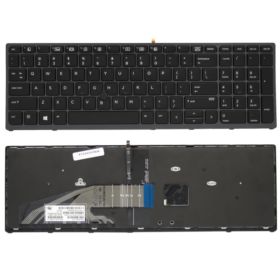 KLAWIATURA HP ZBOOK G3 17 15 848311-001 Z RAMKĄ POINTEREM I PODŚWIETLENIEM KGAT - Klawiatury do laptop&oacute;w